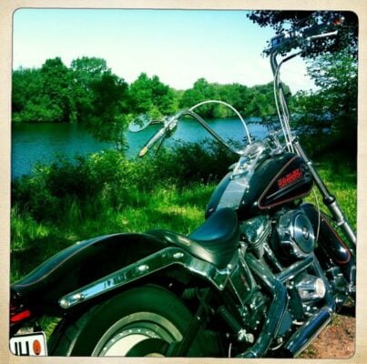 Harley-Davidson Softail 1993 Diebstahl in Hamburg Neuallermöhe