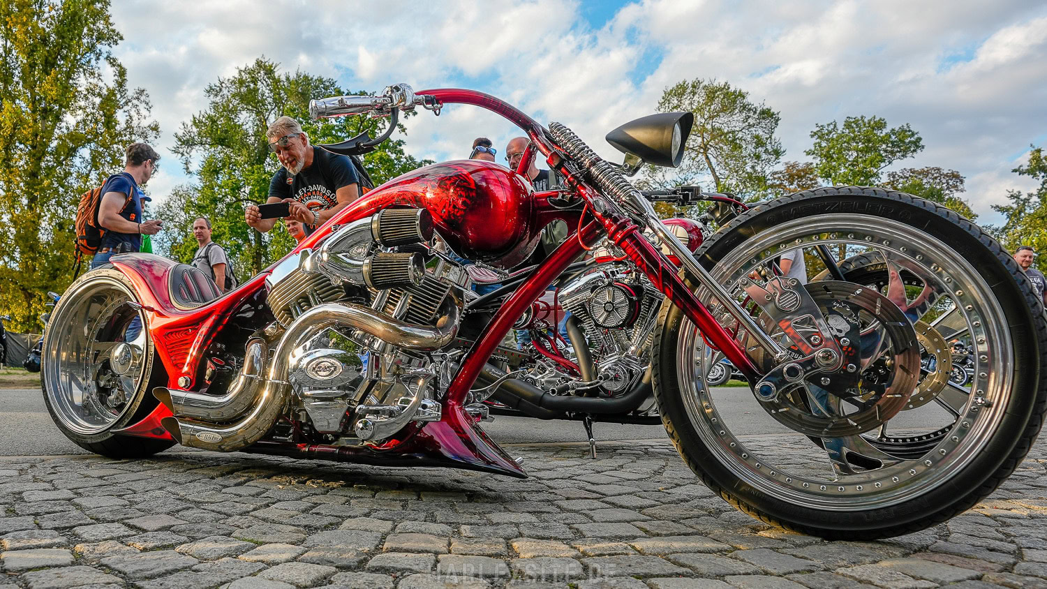 Prag Harley Days 2026 Custombike auf den Prag Harley Days