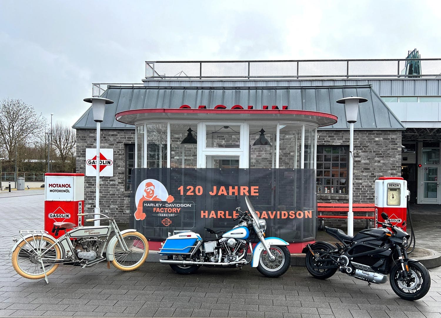 Ausstellung 120 Jahre Harley-Davidson