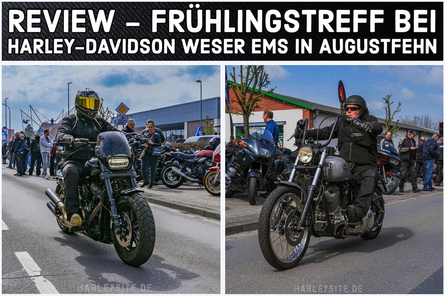 Review - Frühlingstreff bei Harley-Davidson Weser Ems in Augustfehn
