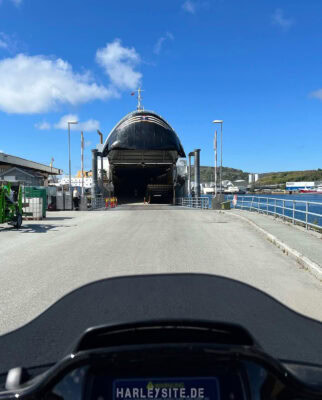 Die Fähre von Bodö nach Moskenes - Lofoten
