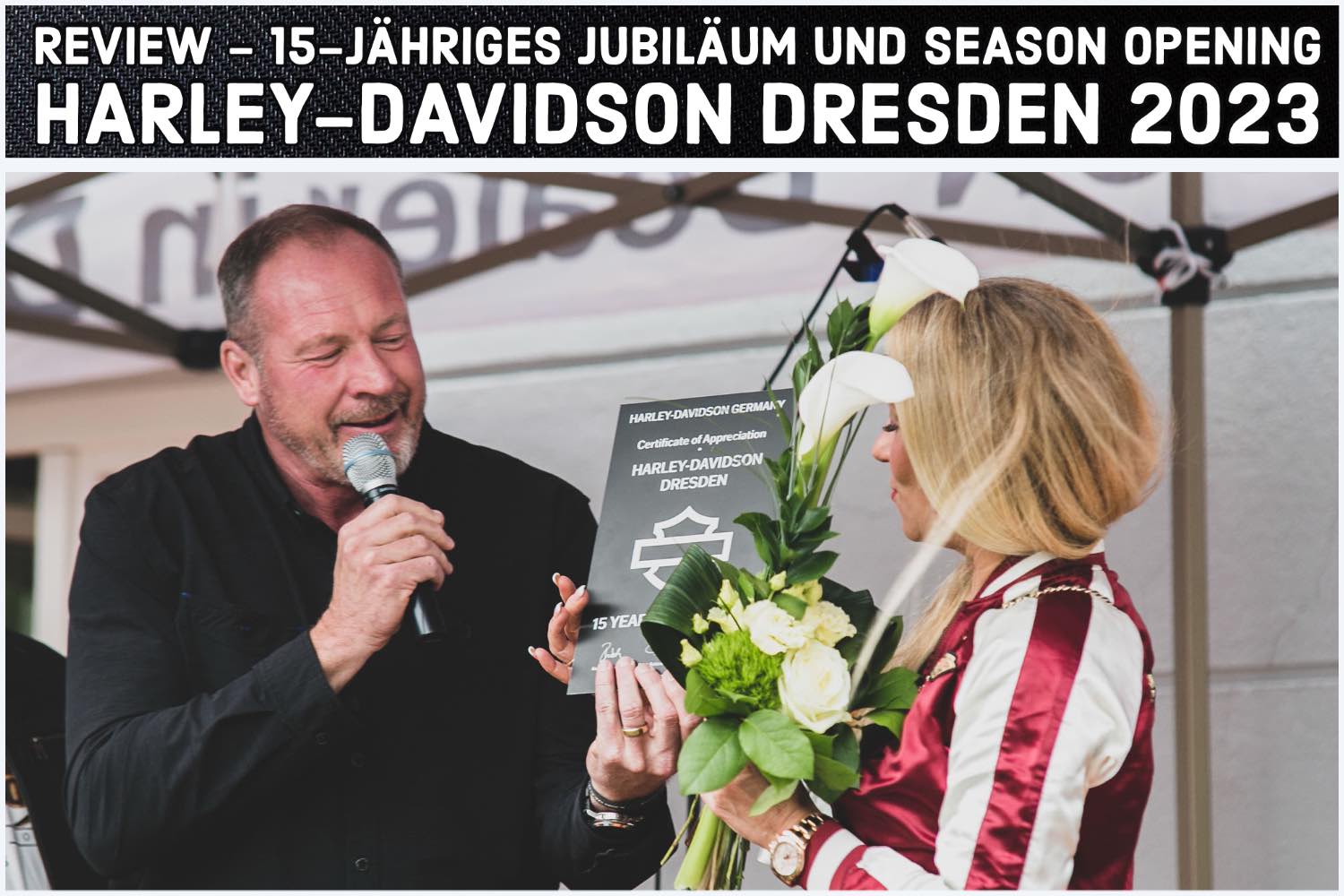 Review - 15th anniversary and season opening Harley-Davidson Dresden 2023