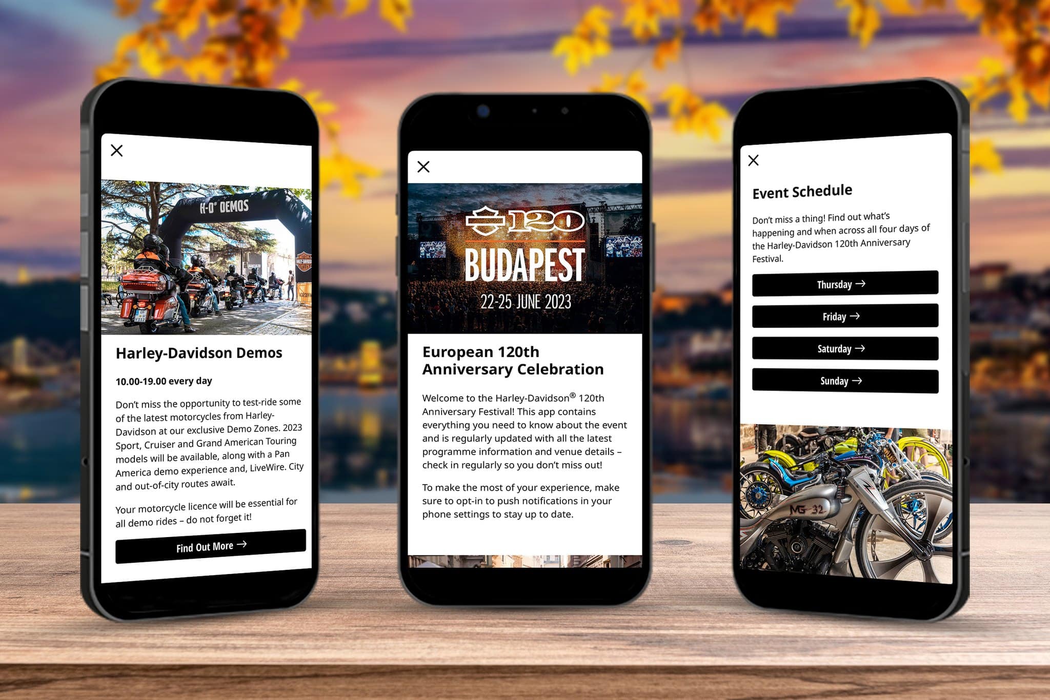 Das 120th Harley-Davidson Anniversary Festival in Budapest