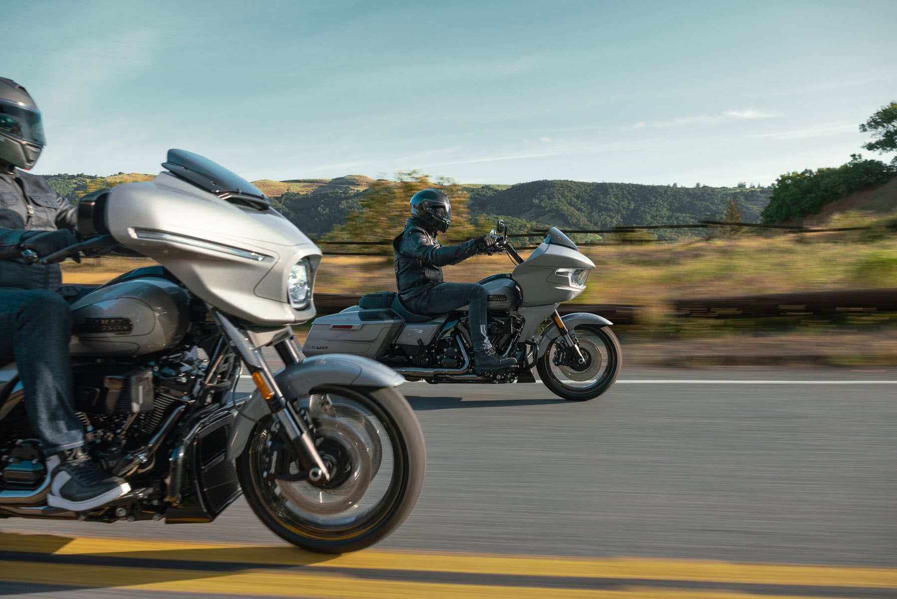 Lack und Finish -Harley-Davidson CVO Road Glide und CVO Street Glide 2023