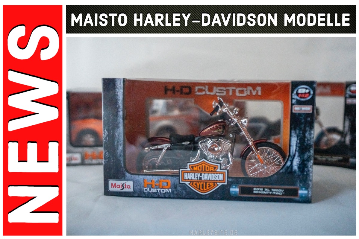 Maisto Harley-Davidson Modellkollektion