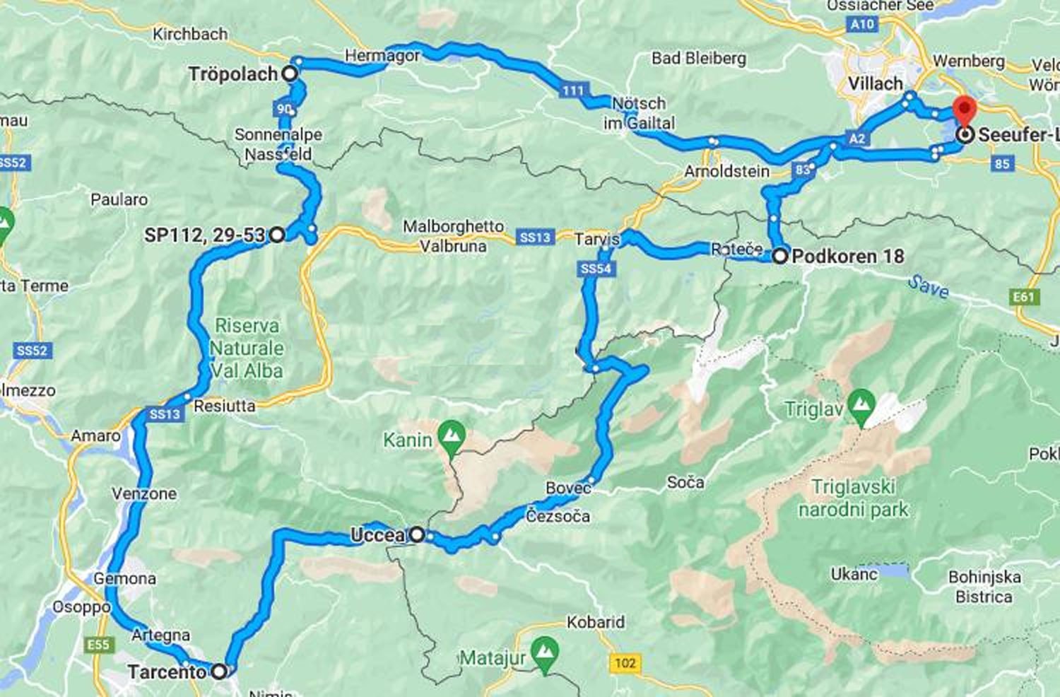 Alpe Adria Chapter - European Bike Week Touren 2023 Tour 1 Alpe Adria Chapter