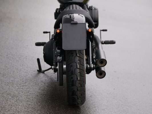 Harley-Davidson Street Bob 2018 Kennzeichenhalter mittig