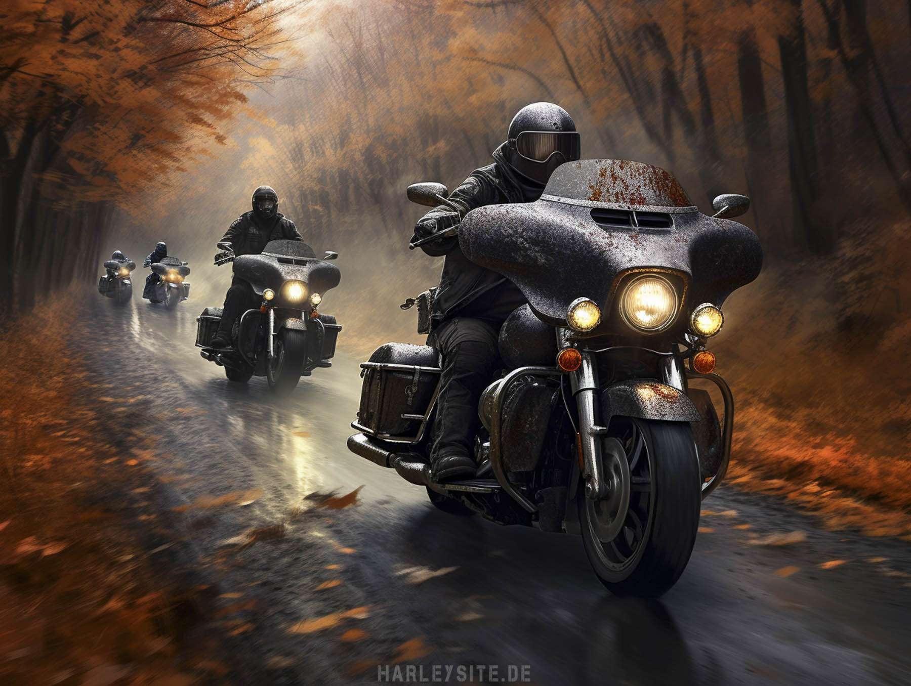Just for Fun - Harleysite's Schaurige Halloween Biker Galerie