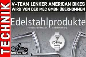 V-TEAM handlebars American Bikes is taken over by MEC GmbH