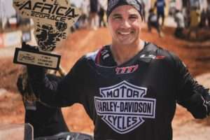 JOAN PEDRERO SUCCESSFUL IN THE AFRICA ECO RACE AT THE PAN AMERICA 1250 JOAN PEDRERO IS SUCCESSFUL IN THE AFRICA ECO RACE ON A HARLEY-DAVIDSON
