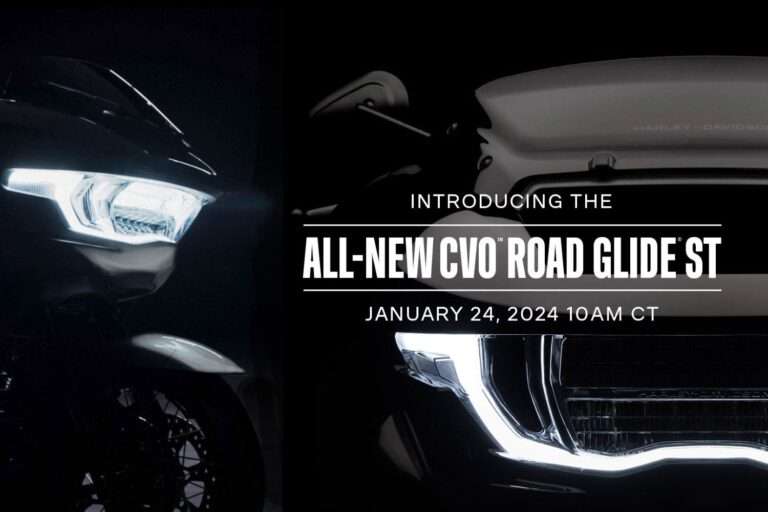 CVO Road Glide ST 2024 Teaser