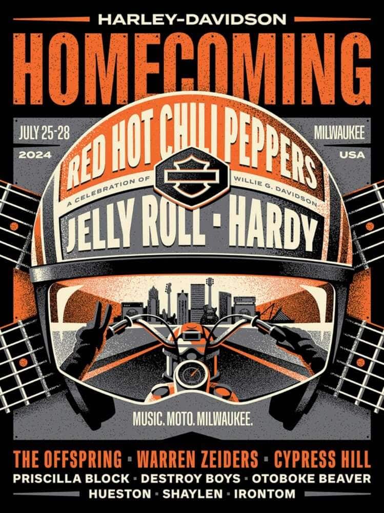 Red Hot Chili Peppers rocken 2024 das Homecoming Festival in Milwaukee    