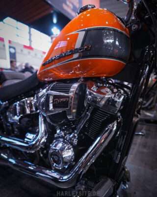 Die neue Harley-Davidson Breakout 117, auf der Motorräder Dortmund Motorradmesse.