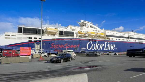 Color Line SuperSpeed Fähre nach Kristiansand in Norwegen