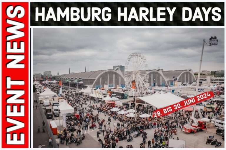 Vom 28. bis zum 30. Juni werden Tausende Fans bei den Hamburg Harley Days erwartet