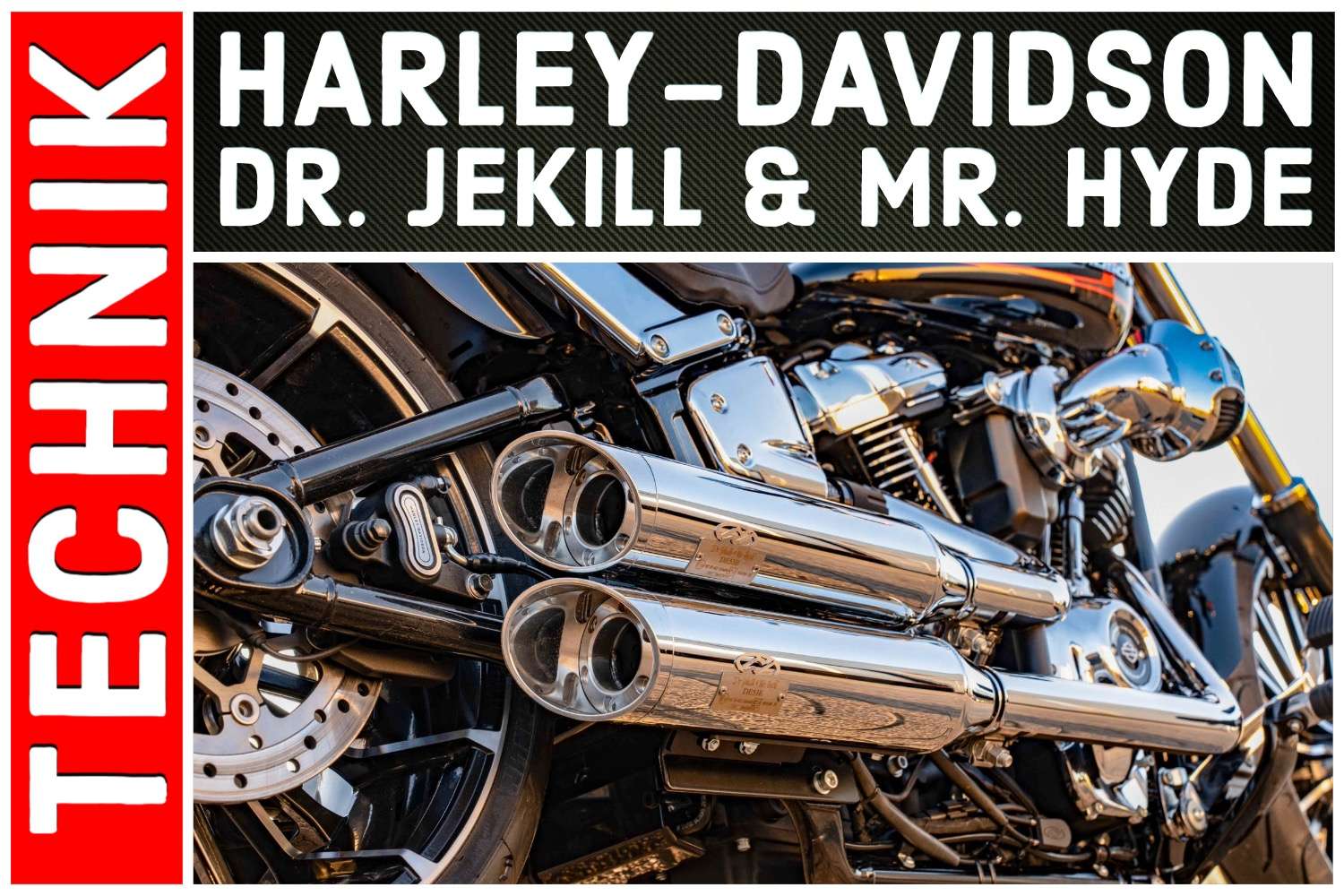 Harley Davidson and Dr. Jekill &amp; Mr. Hyde have officially partnered with each other to bring the rider the ultimate sound of freedom. 