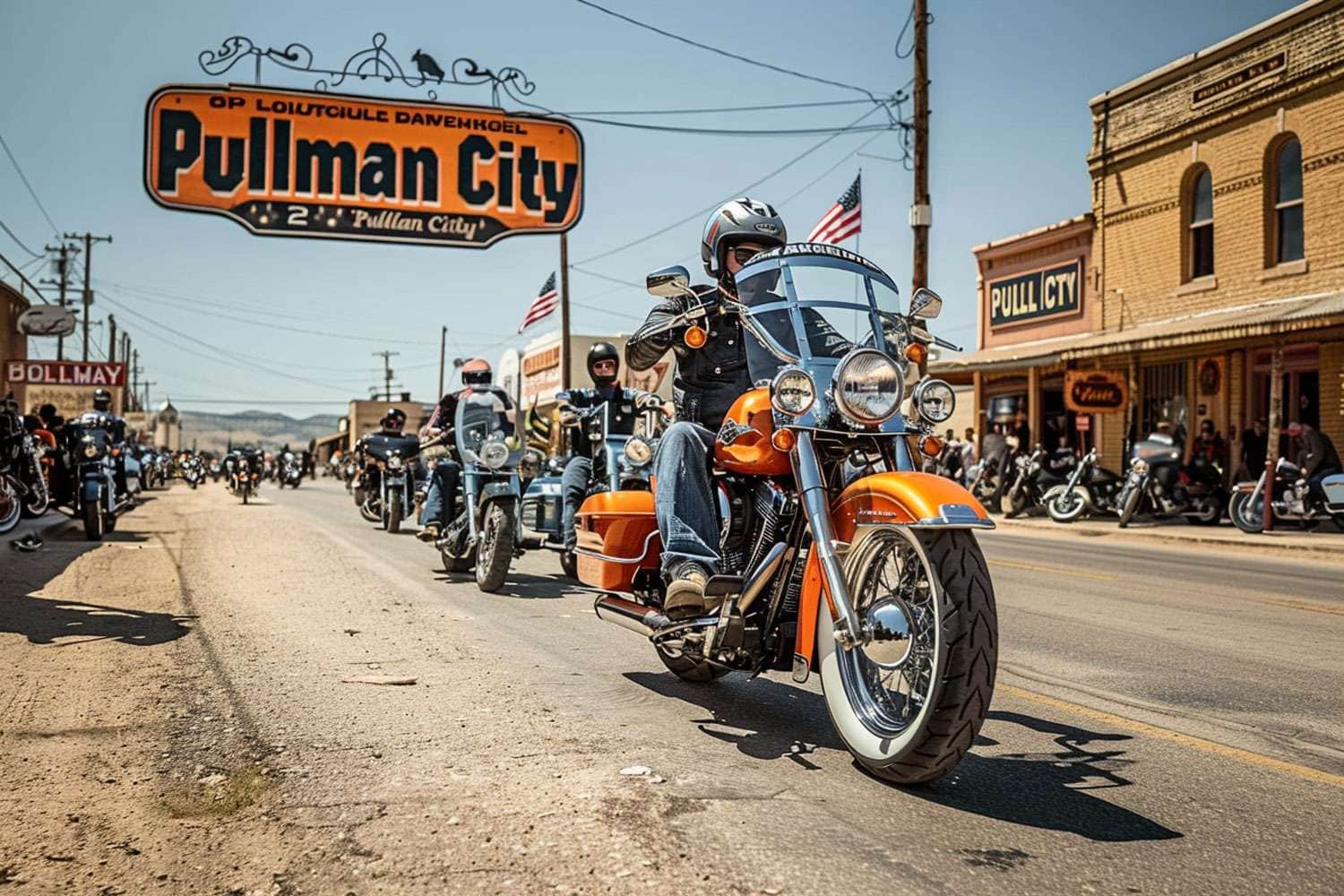 Pullman City is back! Harley Treffen Pullman City 2024