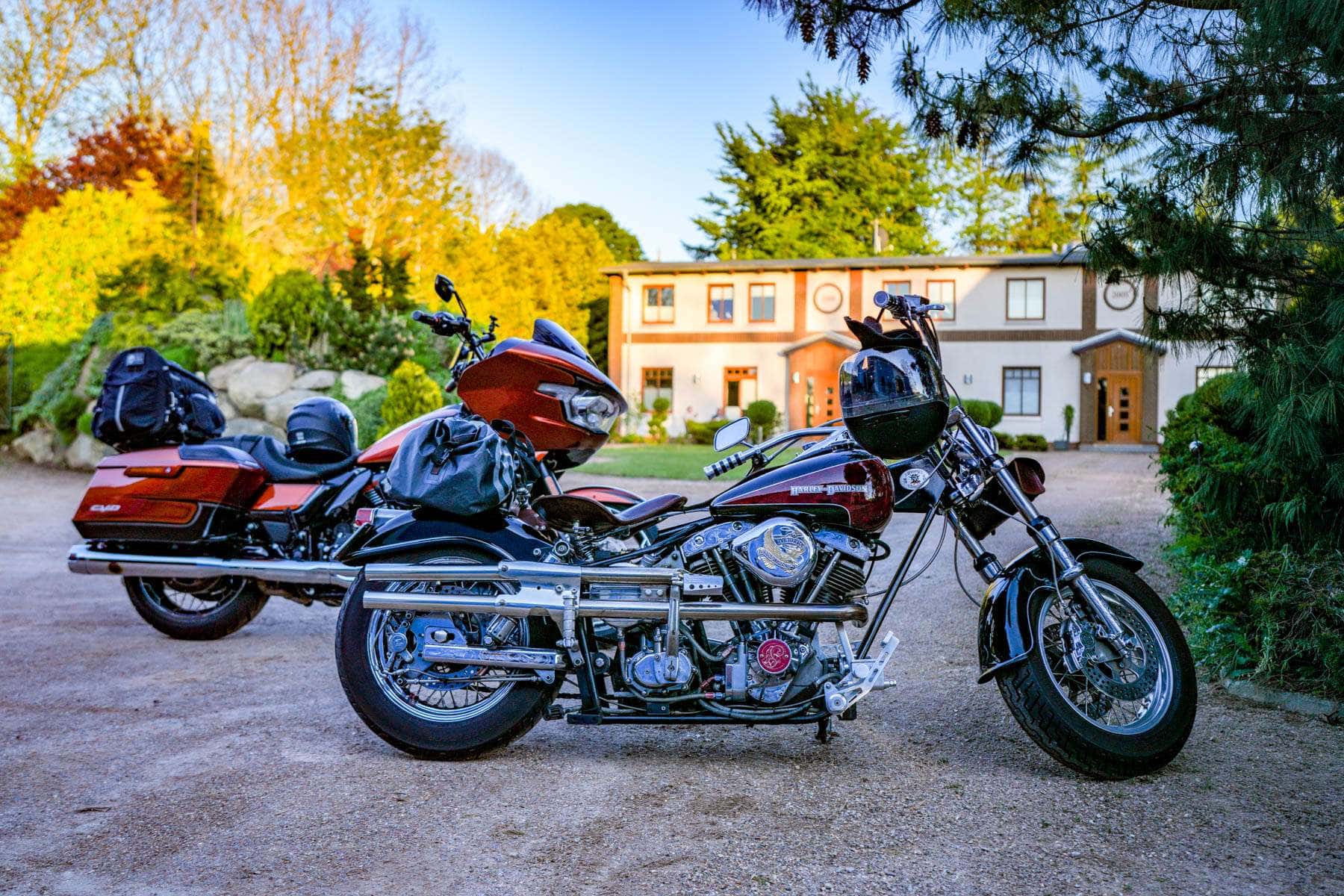 Zeitfrei in Steffenshagen - Shovel und CVO Road Glide