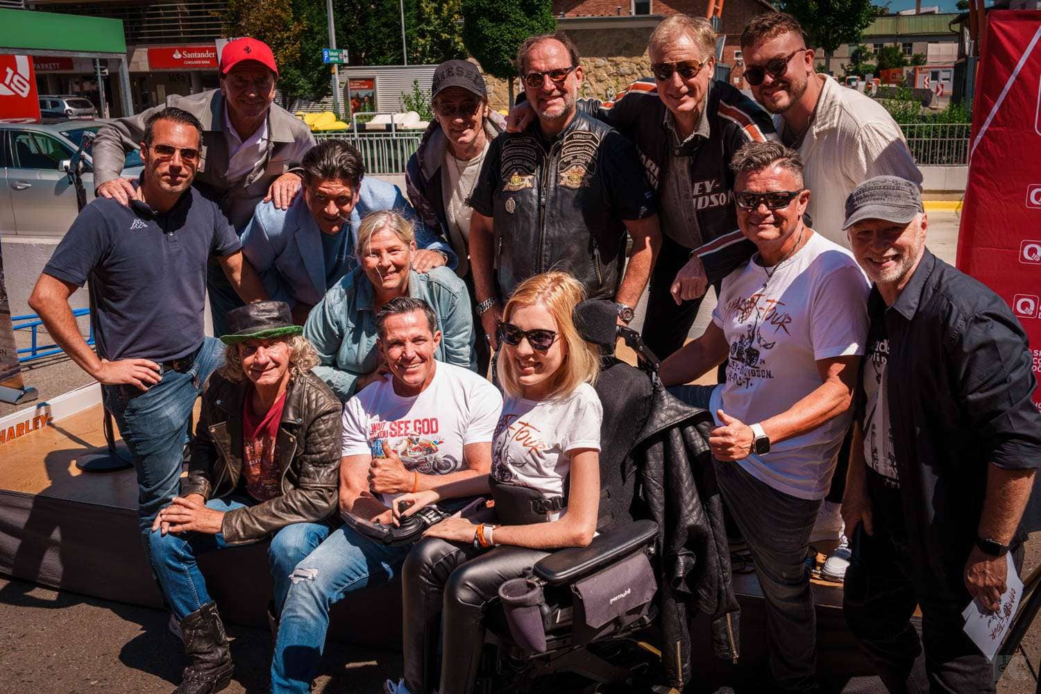 300 Harleys beim Kickoff der 27. HARLEY-DAVIDSON® CHARITY-TOUR in Wien