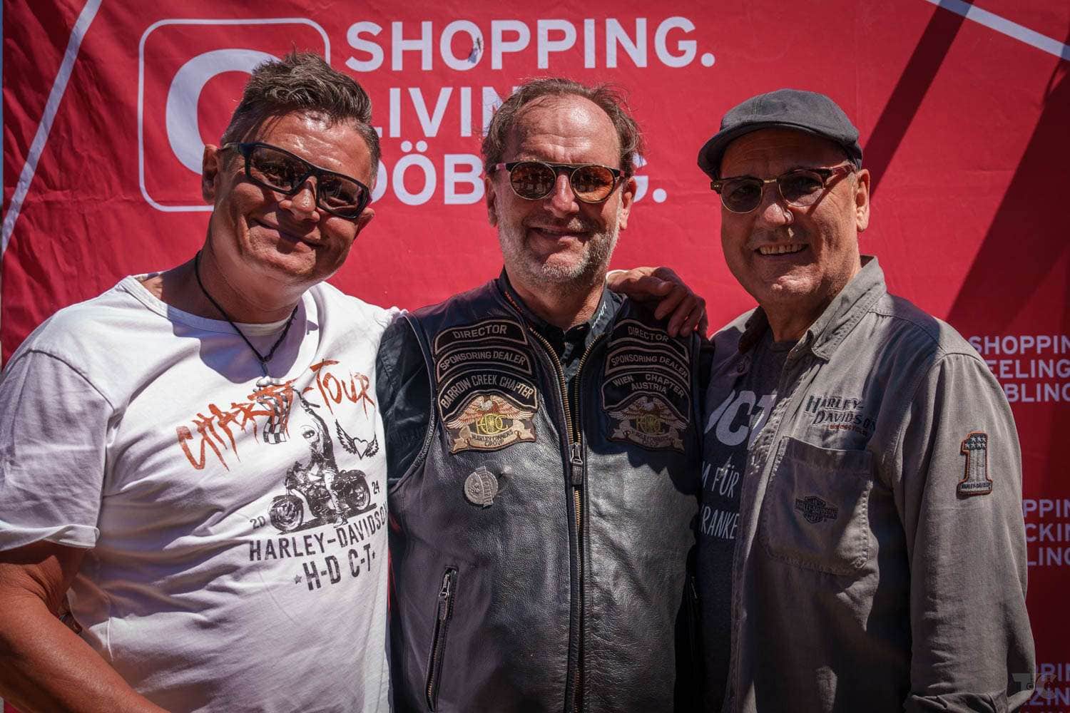 300 Harleys beim Kickoff der 27. HARLEY-DAVIDSON® CHARITY-TOUR in Wien