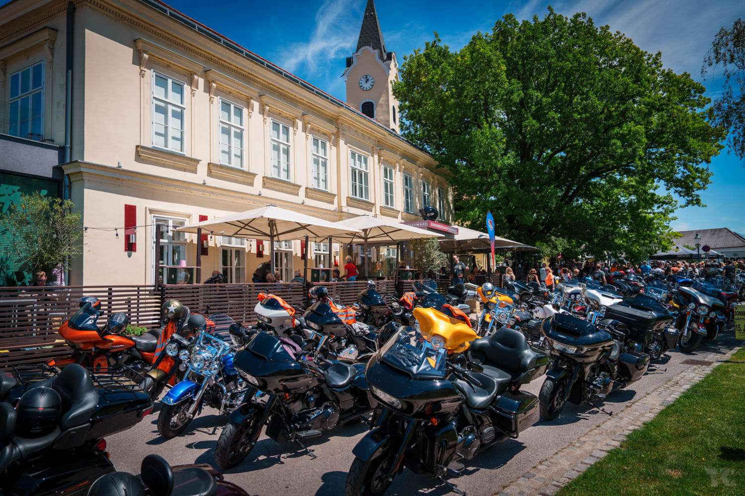 300 Harleys beim Kickoff der 27. HARLEY-DAVIDSON® CHARITY-TOUR in Wien