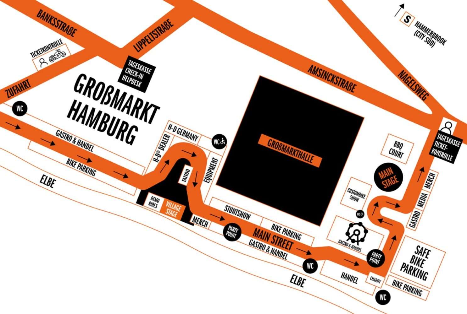 Die Hamburg Harley Days stehen in den Startlöchern Die Hamburg Harley Days stehen in den Startlöchern