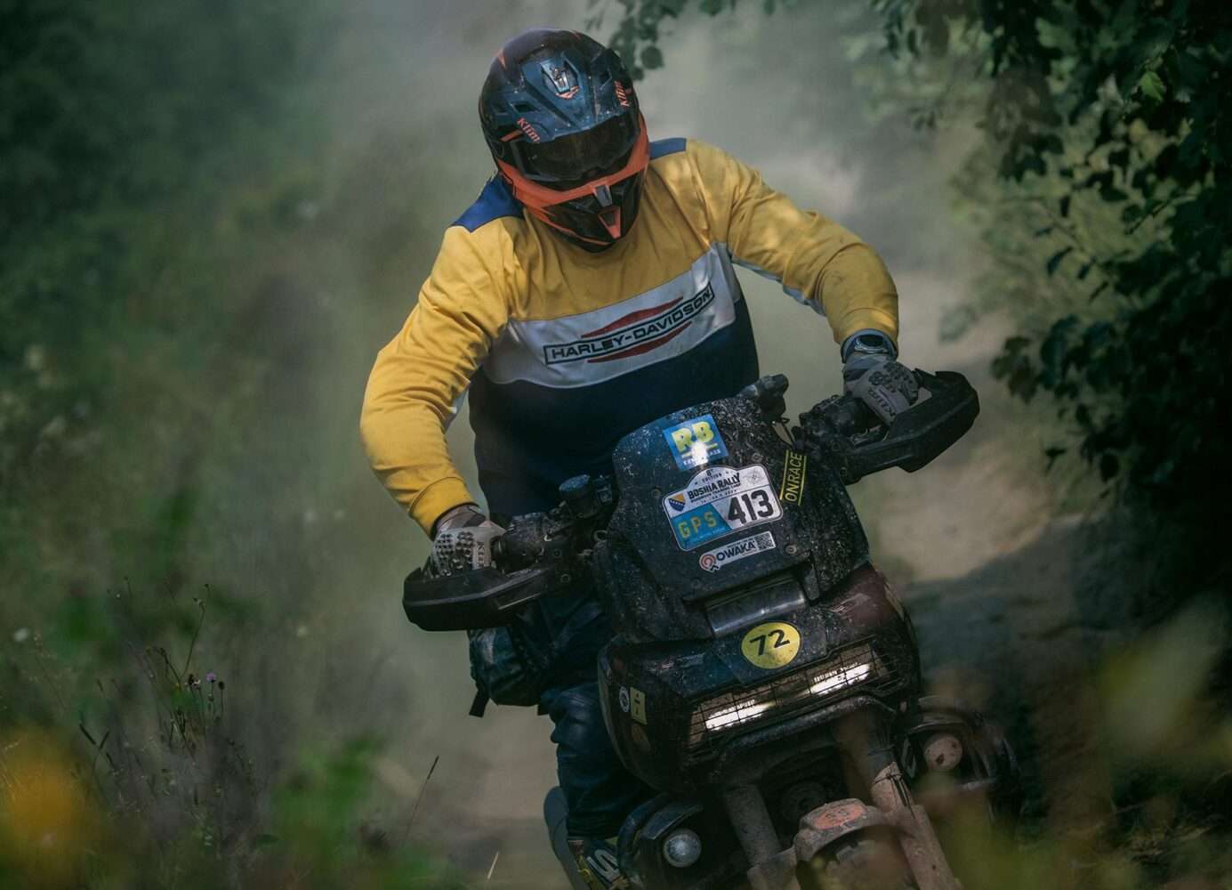 Harley-Davidson at the Bosnia Rally 2024 Harley-Davidson Pan America 1250 Special on the demanding Bosnia Rally