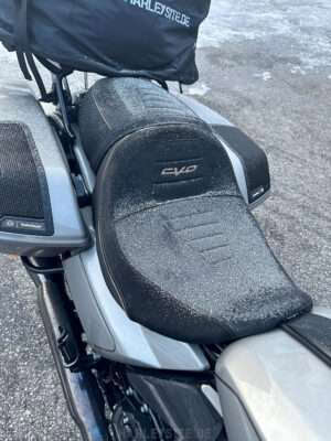 In der Nacht hatten wir -7 Grad, das konnte man am nächsten Morgen direkt sehen.