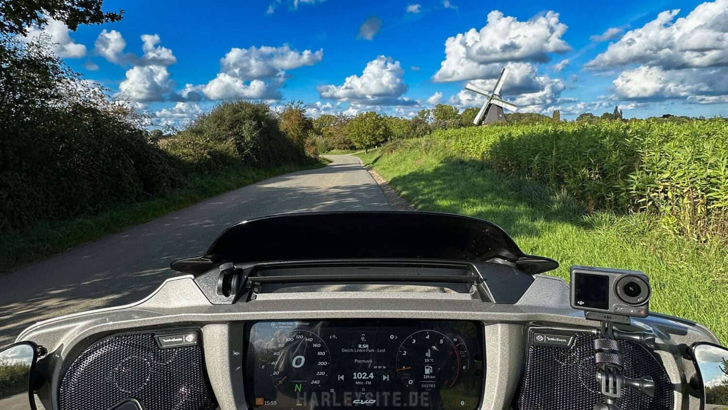 CVO STREET GLIDE UND DAS FAHRWERK