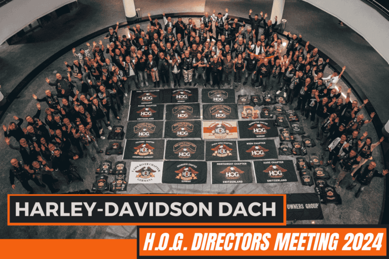 in the picture are the H.O.G. Chapter Directors from the DACH region