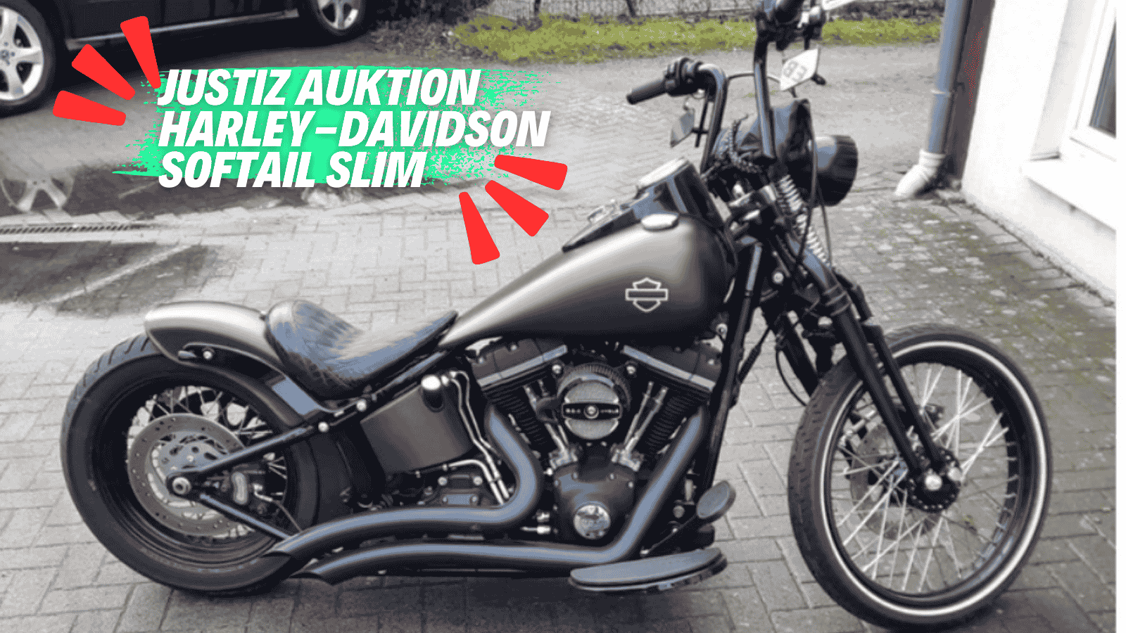 Justiz Auktion - Harley-Davidson Softail Slim