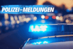 Harley-Davidson Diebstahl in Lützow und Gera Polizeilicht mit “Polizeimeldungen” für Harley- und Motorradsicherheit.