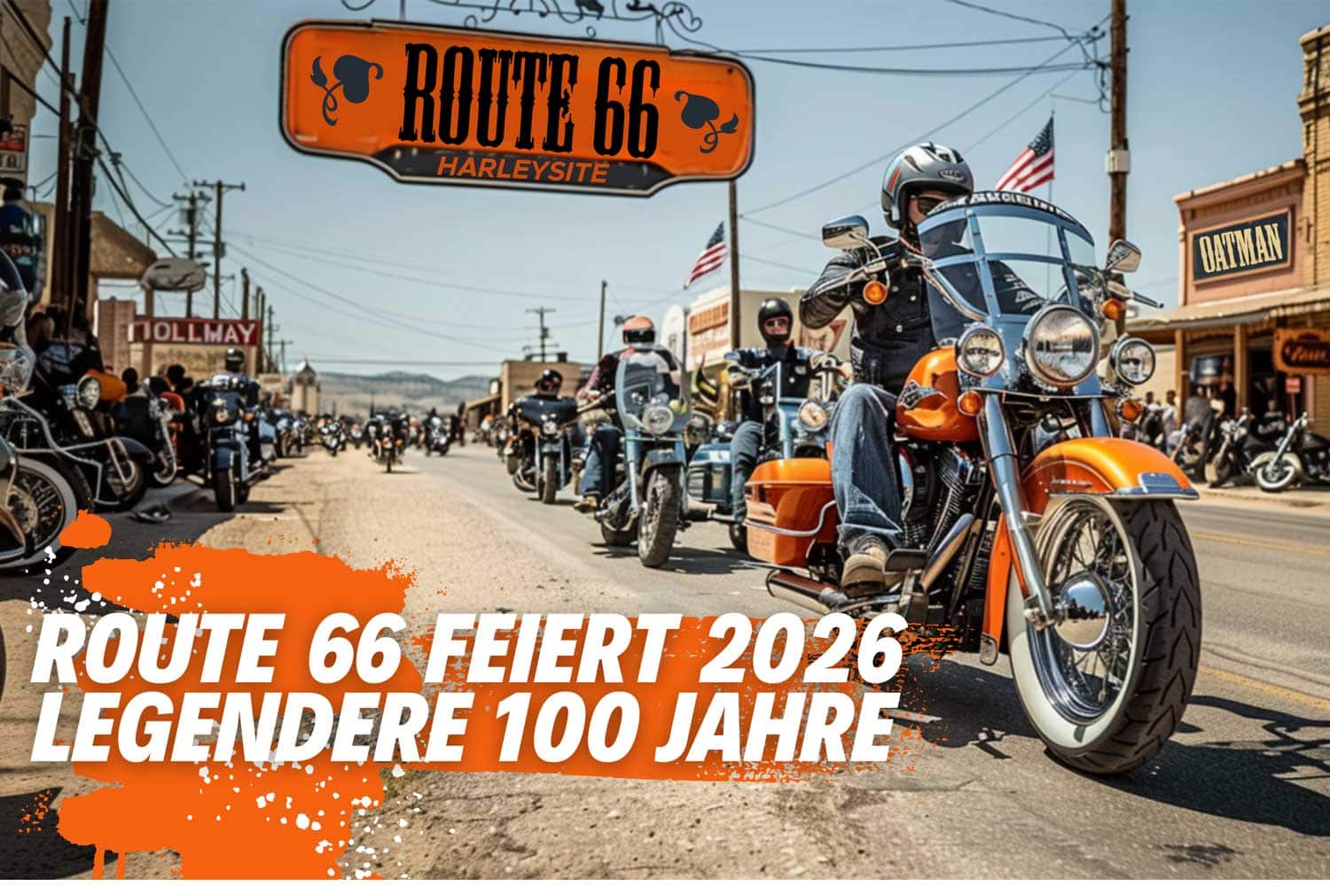 Route 66 feiert 2026 ihr 100-jähriges Bestehen