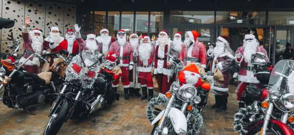 Rückblick: Harley-Fahrer sammeln Spenden für Kinderlachen