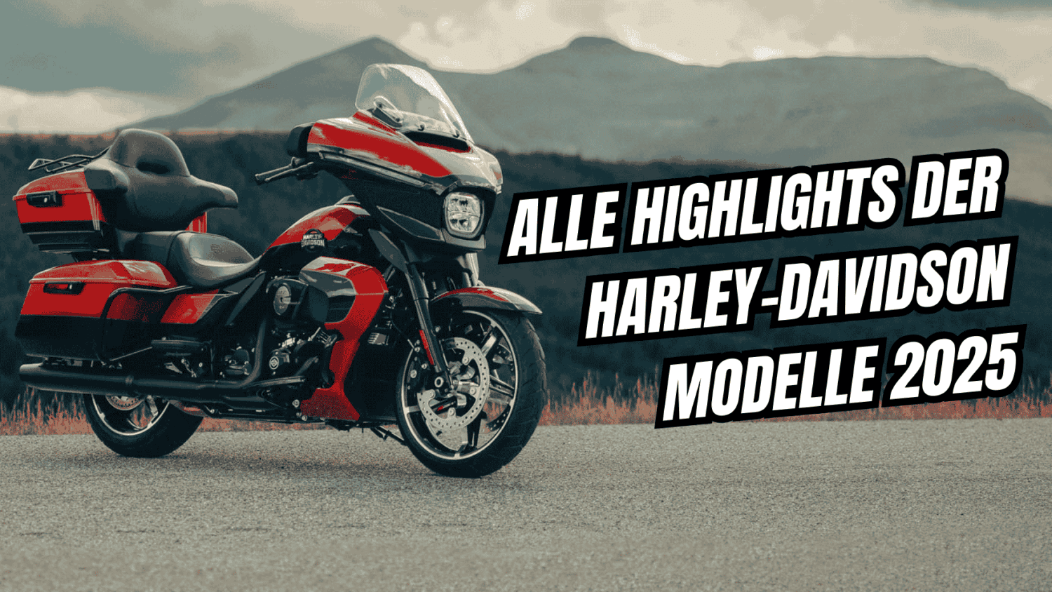 Kommt jetzt eine Low Rider S 2025 – High Output a motorcycle parked on the side of a road