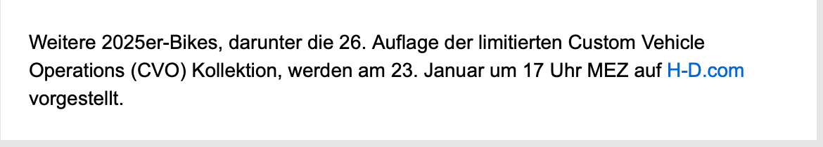 Harley-Davidson 2025 and the chaos of model presentation Harley-Davidson 2025 and the chaos of model presentation