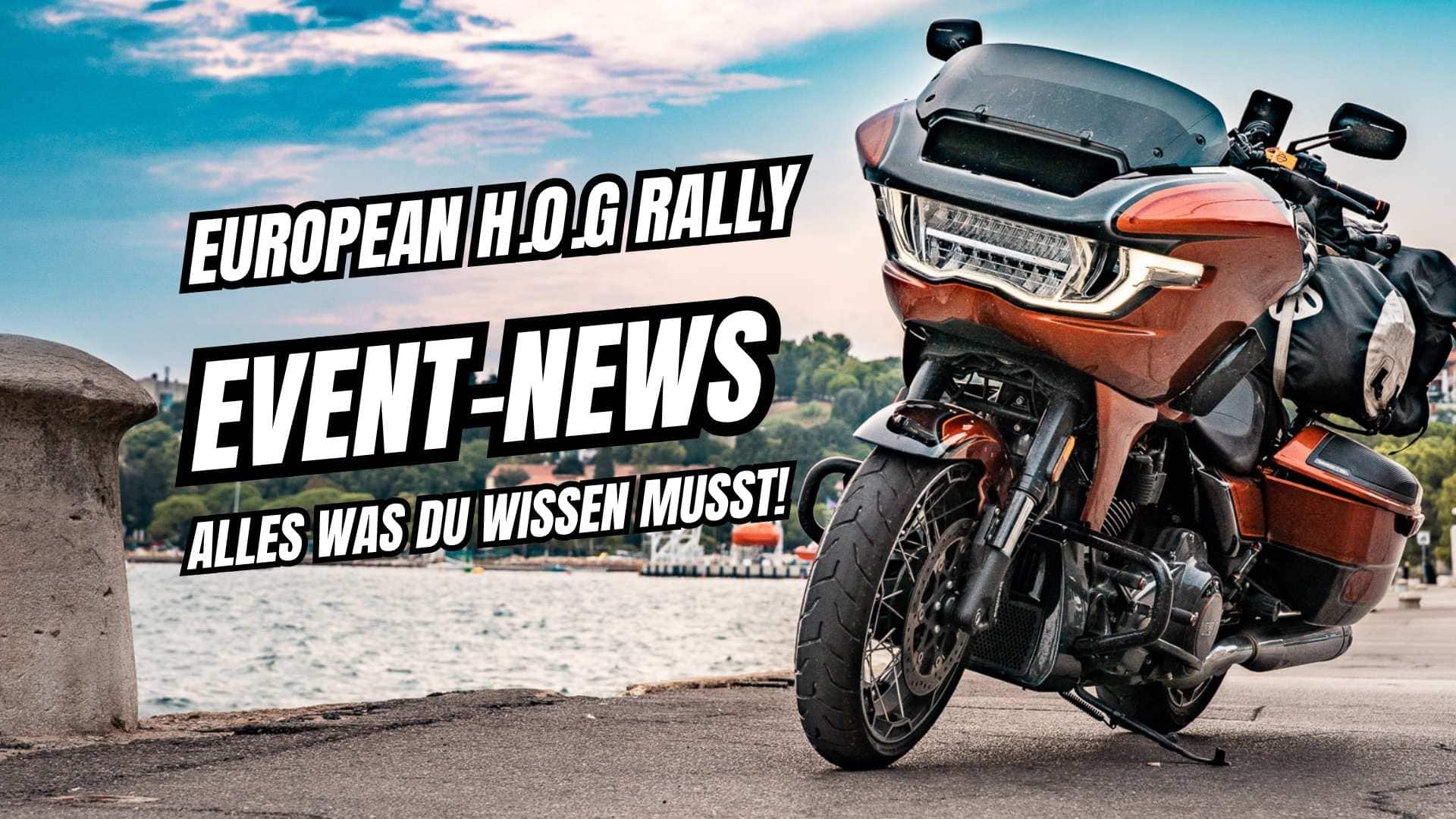 CVO Road Glide an einem Hafen in Kroatien