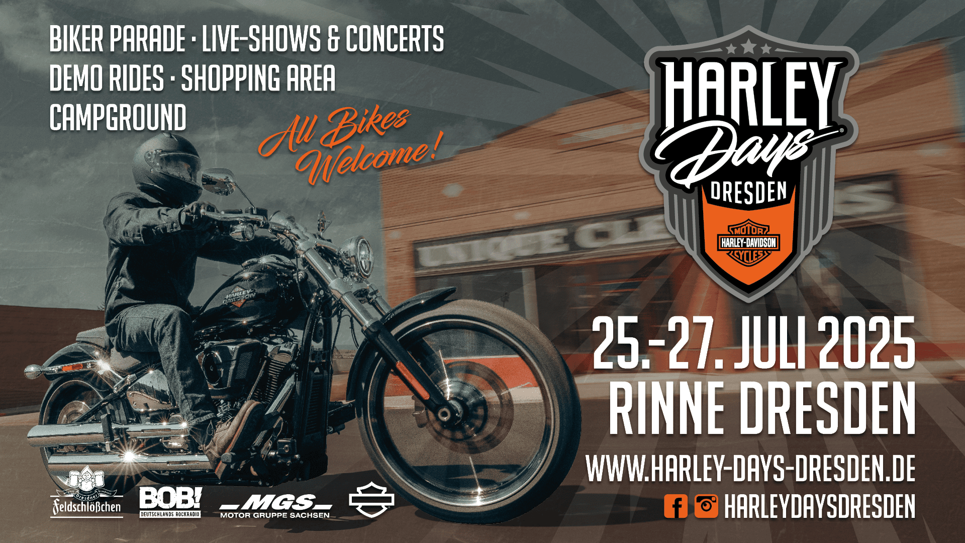 Harley Days Dresden Test rides