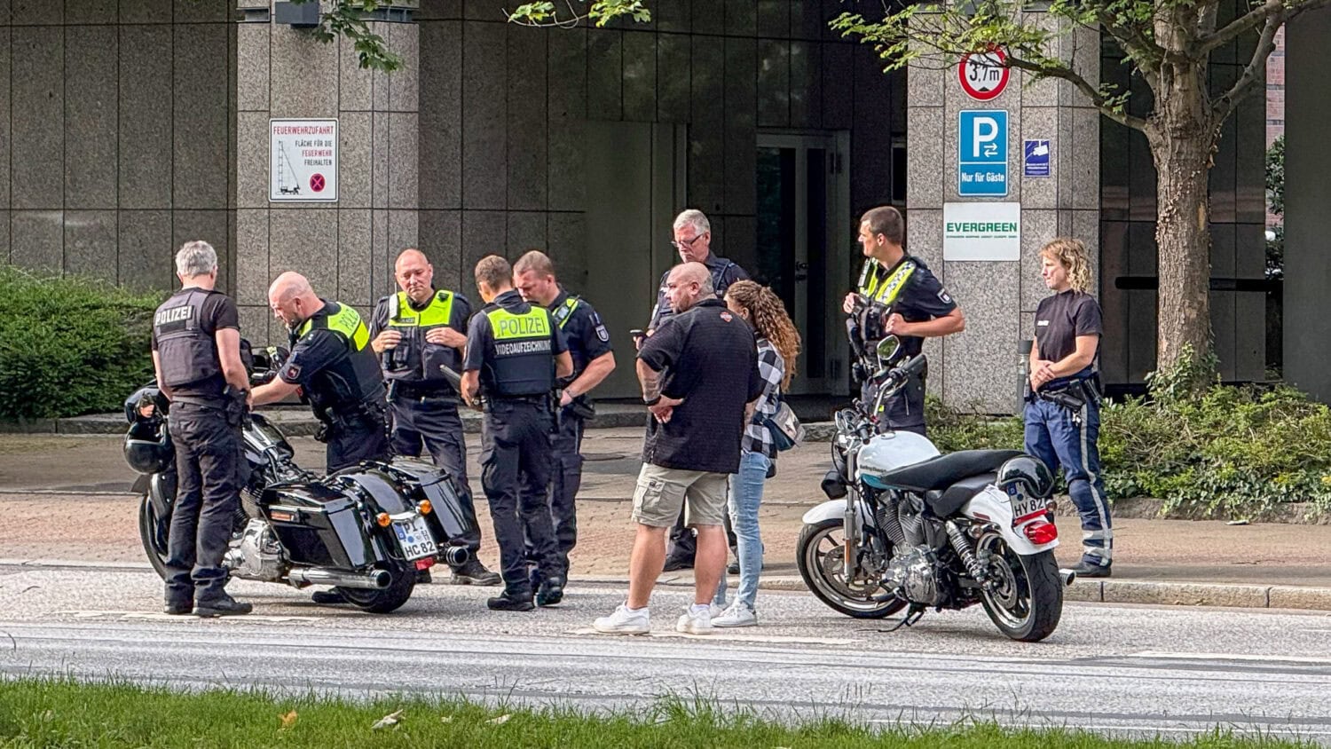 Police check at Hamburg Harley Days 2025 – What happened there?