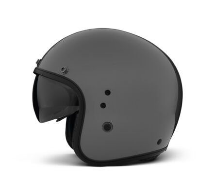 Harley-Davidson Apex Sun Shield X14 Jethelm in Schwarz-Orange mit Schachbrettmuster