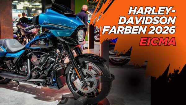 Harley-Davidson Road King Special 2017 mit einer KessTech Anlage EICMA - Mailand - Harley-Davidson Farben 2026