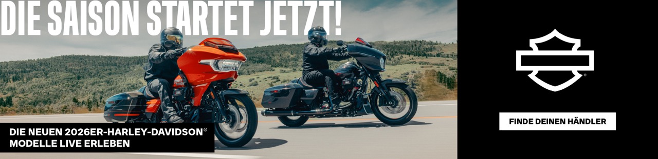 Harley-Davidson Modelle 2026 Infos
