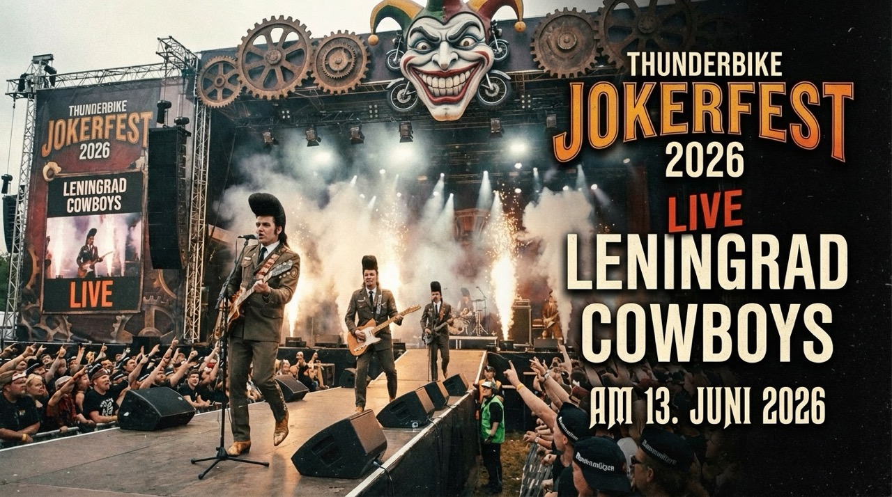 Jokerfest Thunderbike 2026 - Leningrad Cowboys Live - Symbolbild