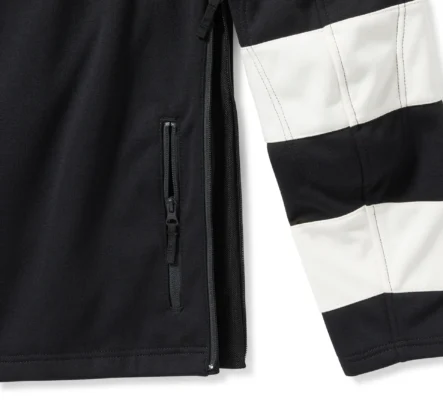 Harley-Davidson Breakout Crew Fleece Detailansicht – seitlicher Reißverschluss