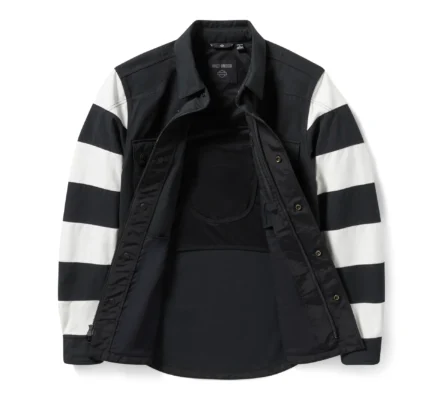 Harley-Davidson Breakout Deflector Hooded Fleece Innenansicht – Innenfutter und Verarbeitung
